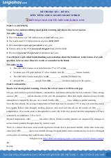 Đề thi học kì 1 Tiếng Anh 11 iLearn Smart World - Đề số 6